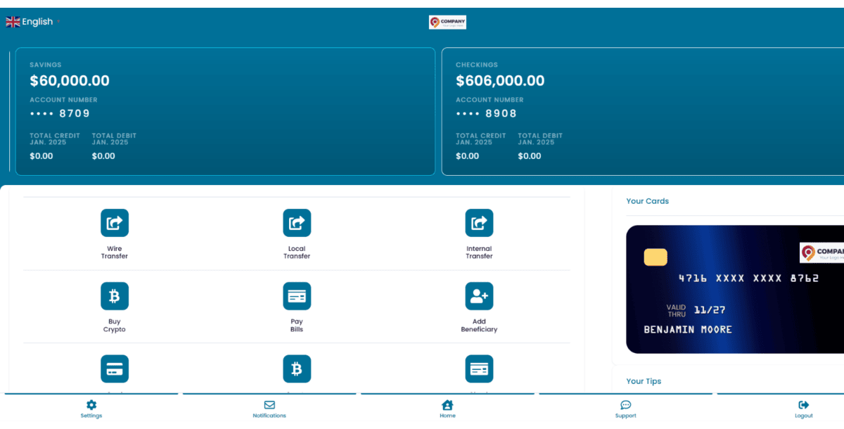 NovaBank - Digital Banking Platform