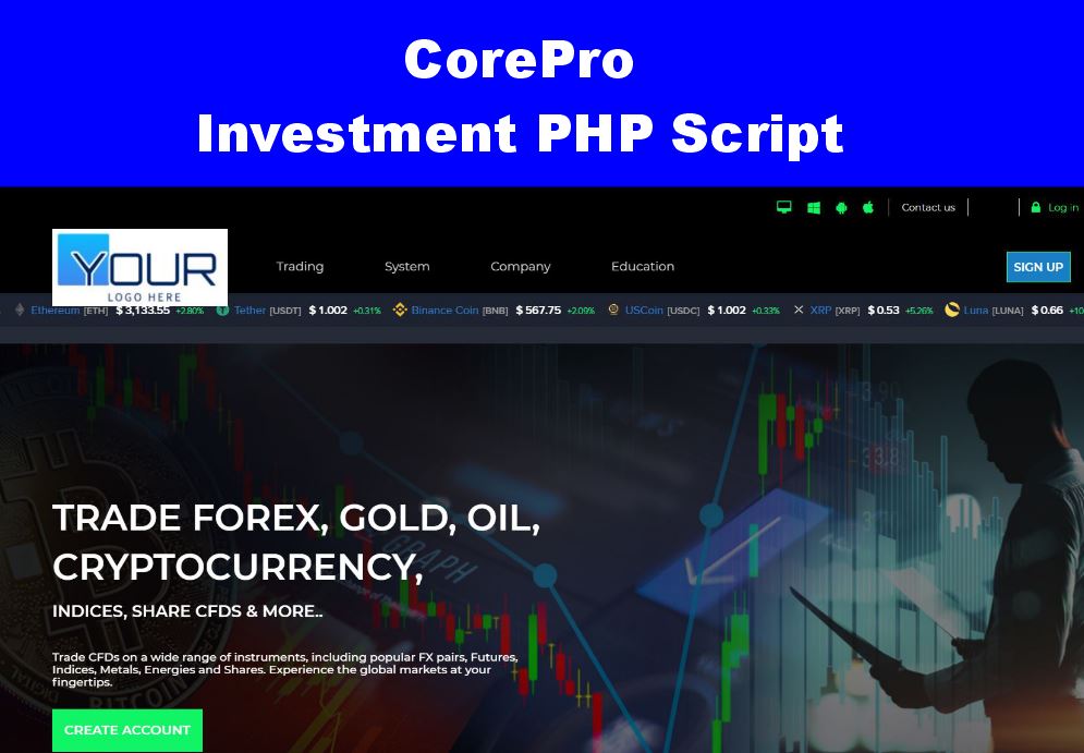 Corepro - Forex Signal Service and Investment Management Solution